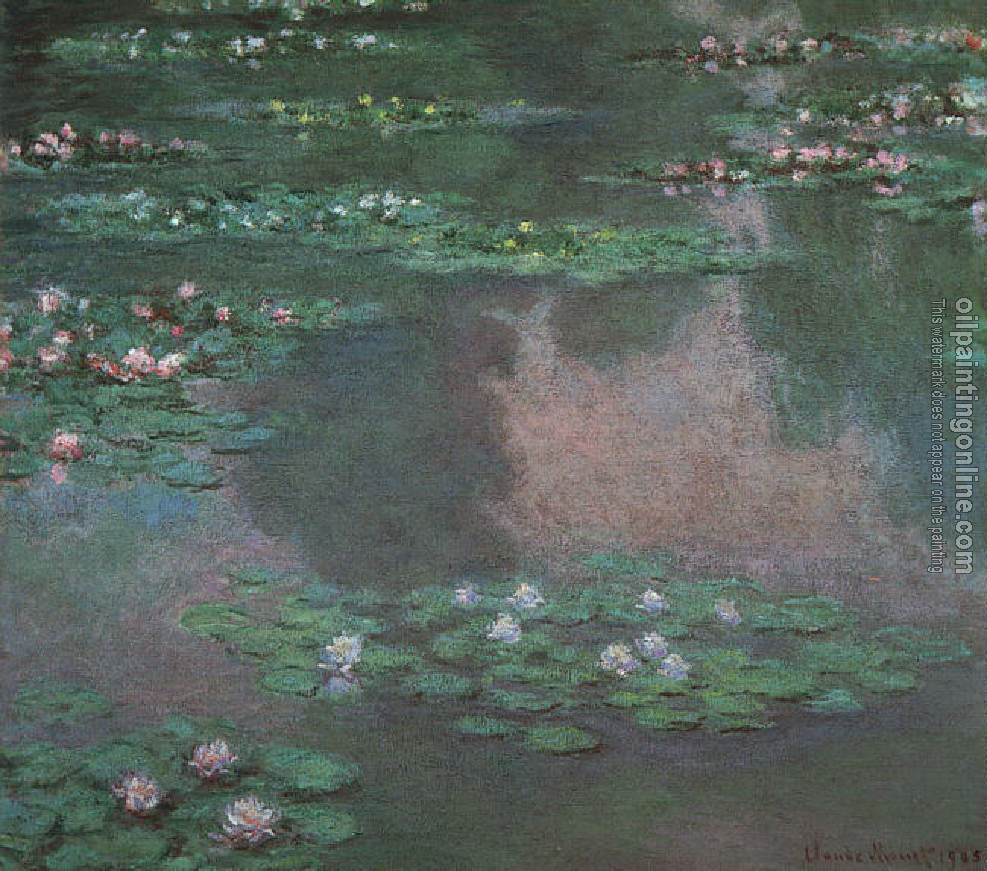 Monet, Claude Oscar - Water Lillies I